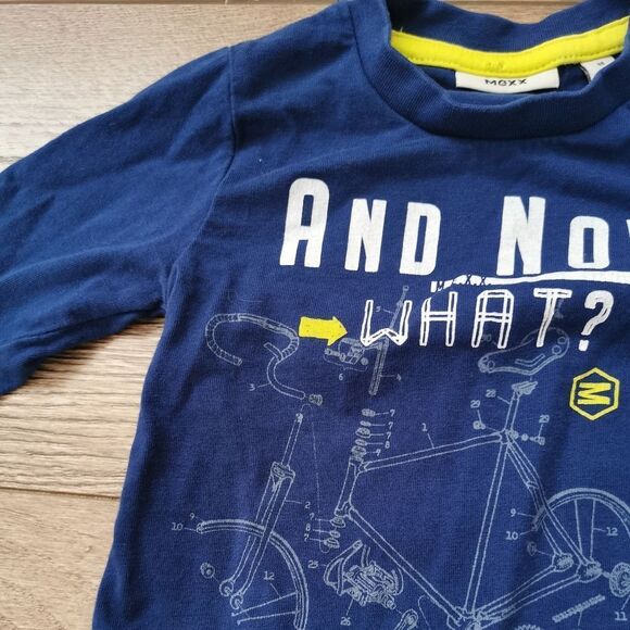 3/$20 NWOT Mexx Long sleeve t-shirt size 6-9 m - Picture 3 of 5